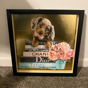 GORGEOUS DESIGNER FRAMED PICTURE